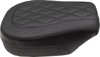 Mustang Standard Touring Passenger Seat Black For Indian Chief - Passenger seat For Indian Chief, Chief Bobber, Super Chief