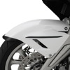 Show Chrome Fender Side Accents - Black Fits GL1800 Gold Wing