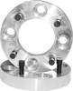 Pair of 1" Thick Wide Tracs Wheel Spacers - 12mm x 1.25 Studs, 4/137