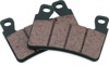 BikeMaster Organic Front Brake Pads Fits Honda