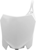 Front Number Plate - White Front Number Plate - White