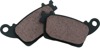 BikeMaster Organic Brake Pads Front/Rear Fits Honda