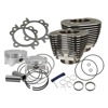 S&S 107in Bolt-In Big Bore Kit Wrinkle Black Fits 07-17 BT S&S 107in Bolt-In Big Bore Kit Wrinkle Black Fits 07-17 BT
