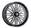 ITP Momentum Wheel Black/Machined 22x6.5 4/156 For UTVs