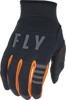 Youth F-16 Gloves Black & Orange Youth Medium