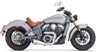 Combat Shorty 2-1 Chrome Full Exhaust - For 15-19 Indian Scout