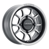 MR409 14x7 4+3/+13mm Offset 4x136 106.25mm CB Steel Grey Wheel