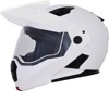 AFX FX-111DS Dual Sport Helmet White Small - Dual sport helmet, white, size small