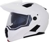 AFX FX-111DS Dual Sport Helmet White Small - Dual sport helmet, white, size small