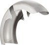 Arlen Ness Radial Fat Wrap Front Fender Gray Steel