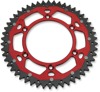 48T Red Dual Metal Rear Sprocket - For 84-20 Honda CR CRF XR 48T Red Dual Metal Rear Sprocket - For 84-20 Honda CR CRF XR