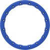 AMS Replacement Roll'n 106 Beadlock Ring Blue 15in - For AMS Roll'n 106 wheels, Blue, 15 inch