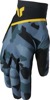 Thor Women's SPORTMODE Shadow Gloves Black/Blue M - Women's MX gloves in Black/Blue, size M