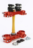 ROCS Triple Clamp 20mm Red - For 14-18 CRF250R & 14-16 CRF450R ROCS Triple Clamp 20mm Red - For 14-18 CRF250R & 14-16 CRF450R
