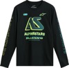 Alpinestars Ayess LS CSF Tee Black 2X-Large Men's Long Sleeve Shirt - Men's Black 2X-Large CSF Long Sleeve Tee