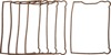 Cork Lower Rocker Cover Gasket - 5 Pack - Replaces Harley Davidson 17355-84