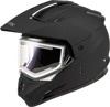 GMAX GM-11S Snow Helmet w/ Electric Shield Matte Black Small
