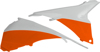 Air Box Covers - White/Orange - For 13-16 KTM 125-450 SX/XC