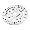 Biker's Choice Front Brake Rotor LH Polished 11.8in Fits Harley-Davidson