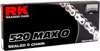 RK 520 MAX O-Ring Drive Chain 86 Links Natural - Sealed O-ring 520 chain, 86 links, Natural finish