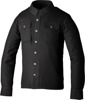 RST Kevlar Lumberjack CE Shirt Black Check Small - CE-rated armored riding shirt in Black Check, Small