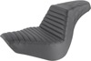 Step-Up Lattice Stitched 2-Up Seat Black Gel - For 18-21 Harley FLFB Step-Up Lattice Stitched 2-Up Seat Black Gel - For 18-21 Harley FLFB