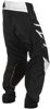 Fly Racing Youth Kinetic Stoke Pants Black/White Size 20 - Youth riding pants in Black/White, Size 20