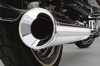Cobra Dragsters Chrome Full Exhaust Fits 86-06 H-D FLST & FXST Softails