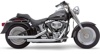 Cobra Dragsters Chrome Full Exhaust Fits 86-06 H-D FLST & FXST Softails