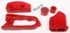 Chain Slider Set Stock Red - For 06-08 Suzuki LTR450 Quadracer