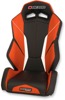 Torque V2 Vinyl High Bucket Seat Black/Orange/White Torque V2 Vinyl High Bucket Seat Black/Orange/White