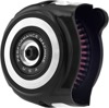 Performance Machine Vintage Air Cleaner Contrast Cut Black/Silver