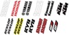 Generic Fork and Swingarm Stickers - Fork And Swing Arm Stickers