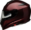Z1R Solaris 2.0 Modular Helmet XS Wine Gloss Red - Modular helmet with drop-down sun visor