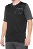 100% Men's Ridecamp Jersey, Black/Charcoal, Medium
