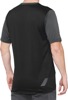 100% Men's Ridecamp Jersey, Black/Charcoal, Medium
