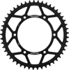Rear Steel Sprocket 49T - Black - For 80-16 Kawasaki Suzuki Rear Steel Sprocket 49T - Black - For 80-16 Kawasaki Suzuki