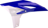 Radiator Shrouds - Blue/White - For 10-16 Yamaha WR450F YZ250F Radiator Shrouds - Blue/White - For 10-16 Yamaha WR450F YZ250F