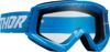 Thor Youth Combat Racer Goggles Clear Lens Blue White Unisex - Youth motocross goggles, clear lens, blue/white