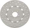 Solid Drilled Front Brake Rotor 300mm - For 06-10 Harley Dyna Solid Drilled Front Brake Rotor 300mm - For 06-10 Harley Dyna
