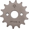 JT Steel Front Sprocket 14T 420 Chain For 86-24 Honda CRF50F/70F CR80R/85R JT Steel Front Sprocket 14T 420 Chain For 86-24 Honda CRF50F/70F CR80R/85R