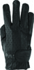 Kuryakyn Tucson Perforated Gloves Black Women's Large - Women's perforated leather gloves in black, large