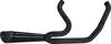 Comp-S 2-1 M8 Black Turnout Exhaust - For 2017+ Harley Touring Comp-S 2-1 M8 Black Turnout Exhaust - For 2017+ Harley Touring