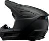 Thor Youth Fleet Blackout Helmet Matte Black Large - Youth off-road helmet, matte black, size large