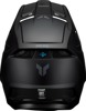 Thor Youth Fleet Blackout Helmet Matte Black Large - Youth off-road helmet, matte black, size large