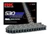 RK 530PRODR-180 ProDR Drag Racing Chain, 180 Links, Natural - Pro drag racing chain, 530 x 180, Natural