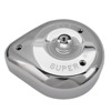 Teardrop Chrome Air Cleaner Cover For S&S Super E/G Carbs Teardrop Chrome Air Cleaner Cover For S&S Super E/G Carbs