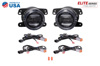 Elite Series Type M Fog Lamps - White (Pair) by Diode Dynamics