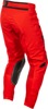 Fly Racing Kinetic Center Pants Red/Black Size 28 - Offroad riding pants, red/black, size 28