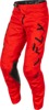 Fly Racing Kinetic Center Pants Red/Black Size 28 - Offroad riding pants, red/black, size 28